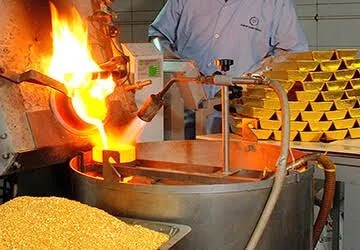 Industrial gold processing plant machinery